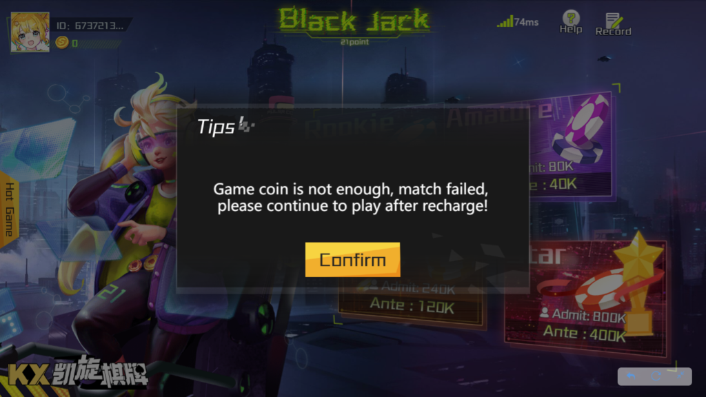 Về game bài Black jack 2XBET hiện nay